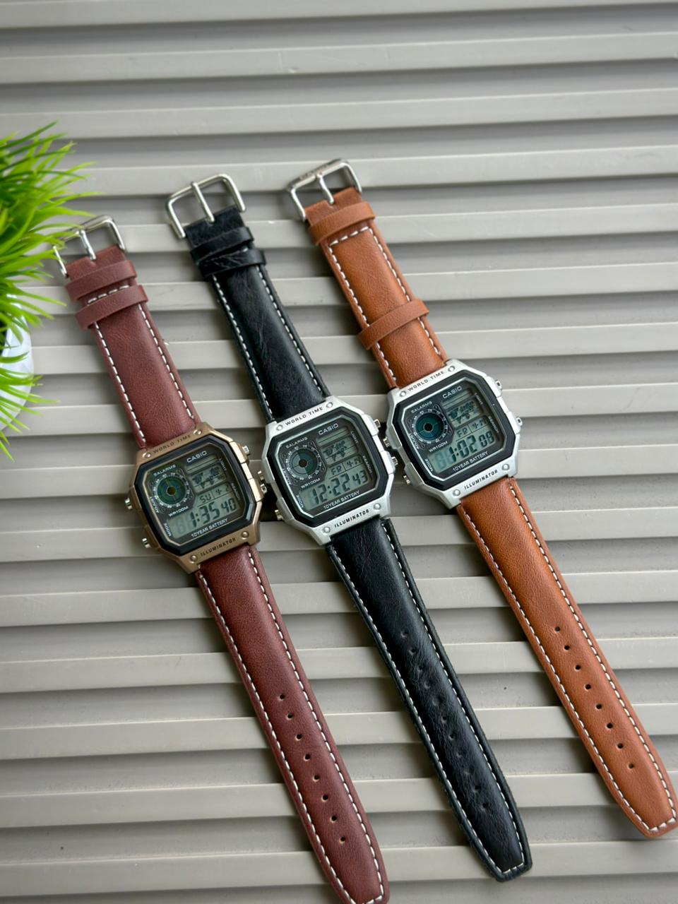 CASIO ILLUMINATOR LEATHER