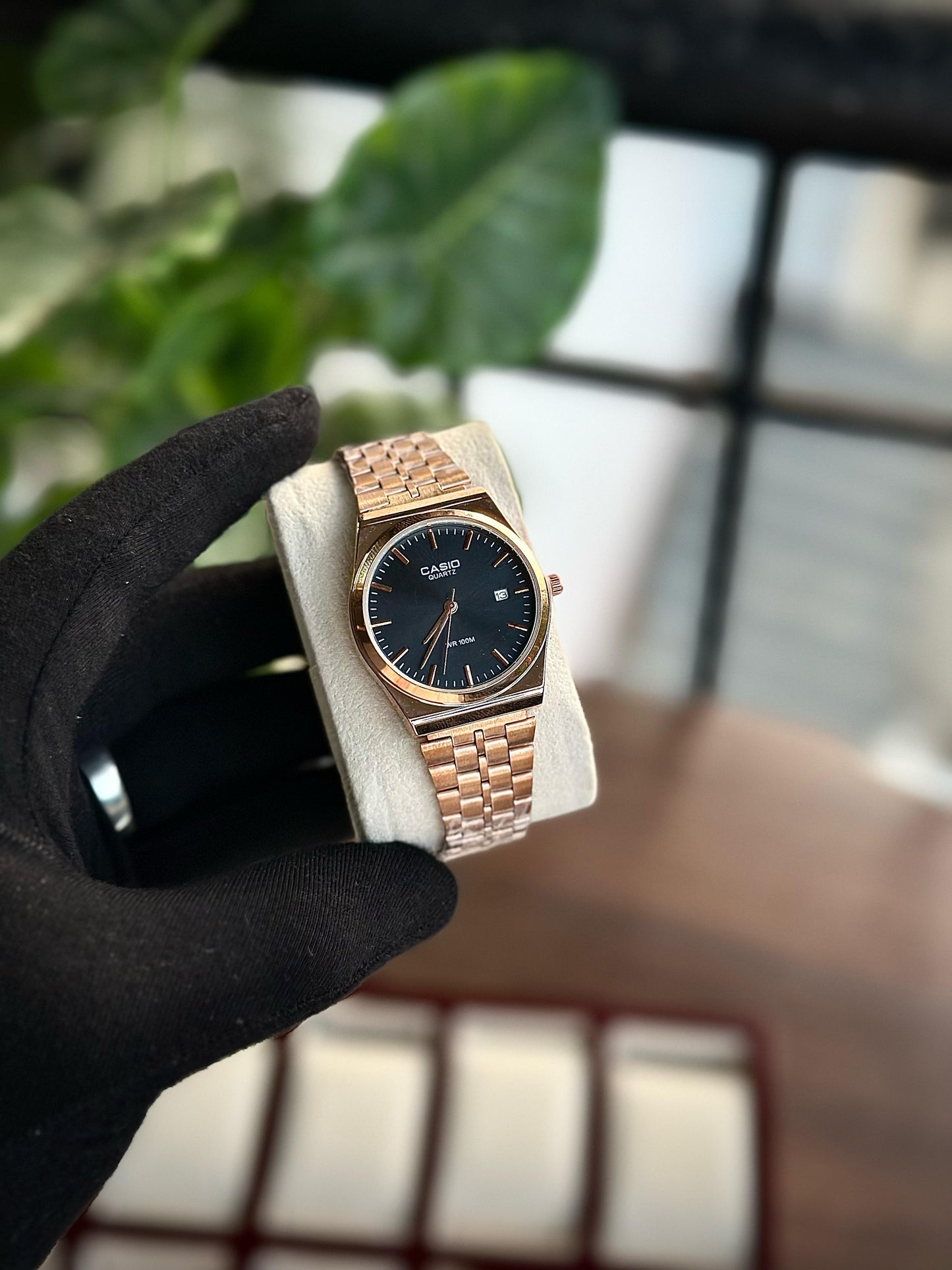 Casio rose gold