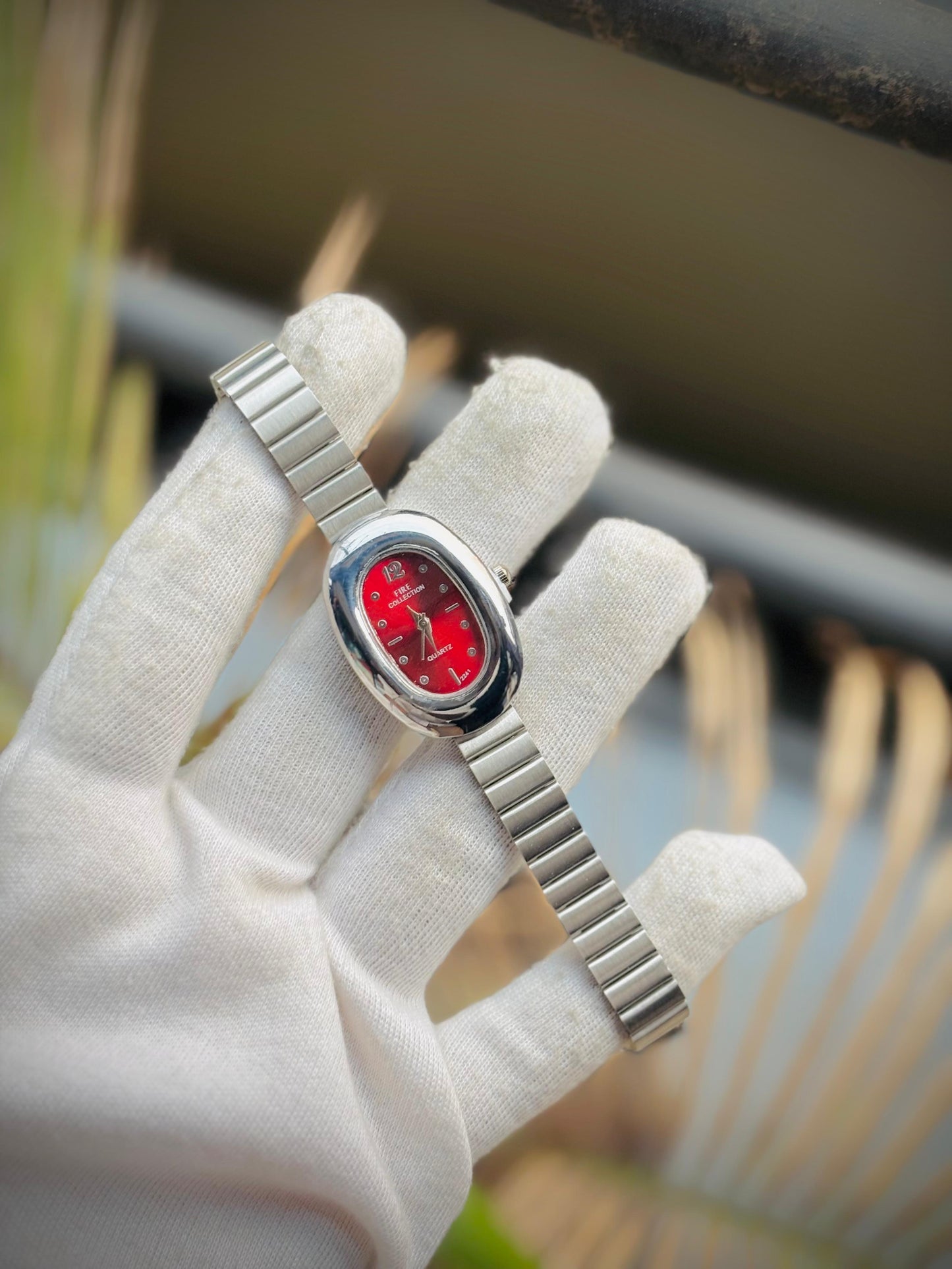 Trendy ladies watch