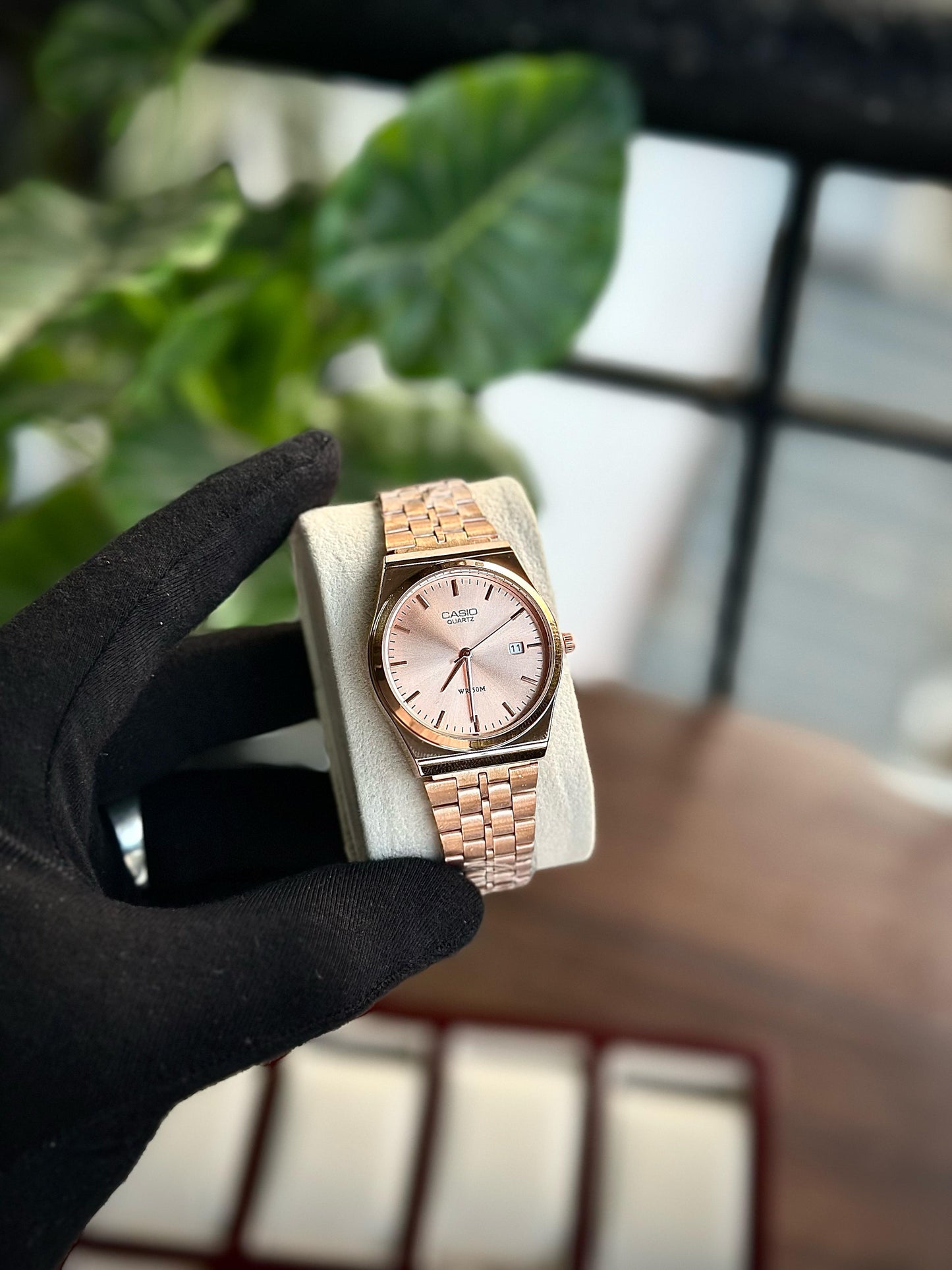 Casio rose gold