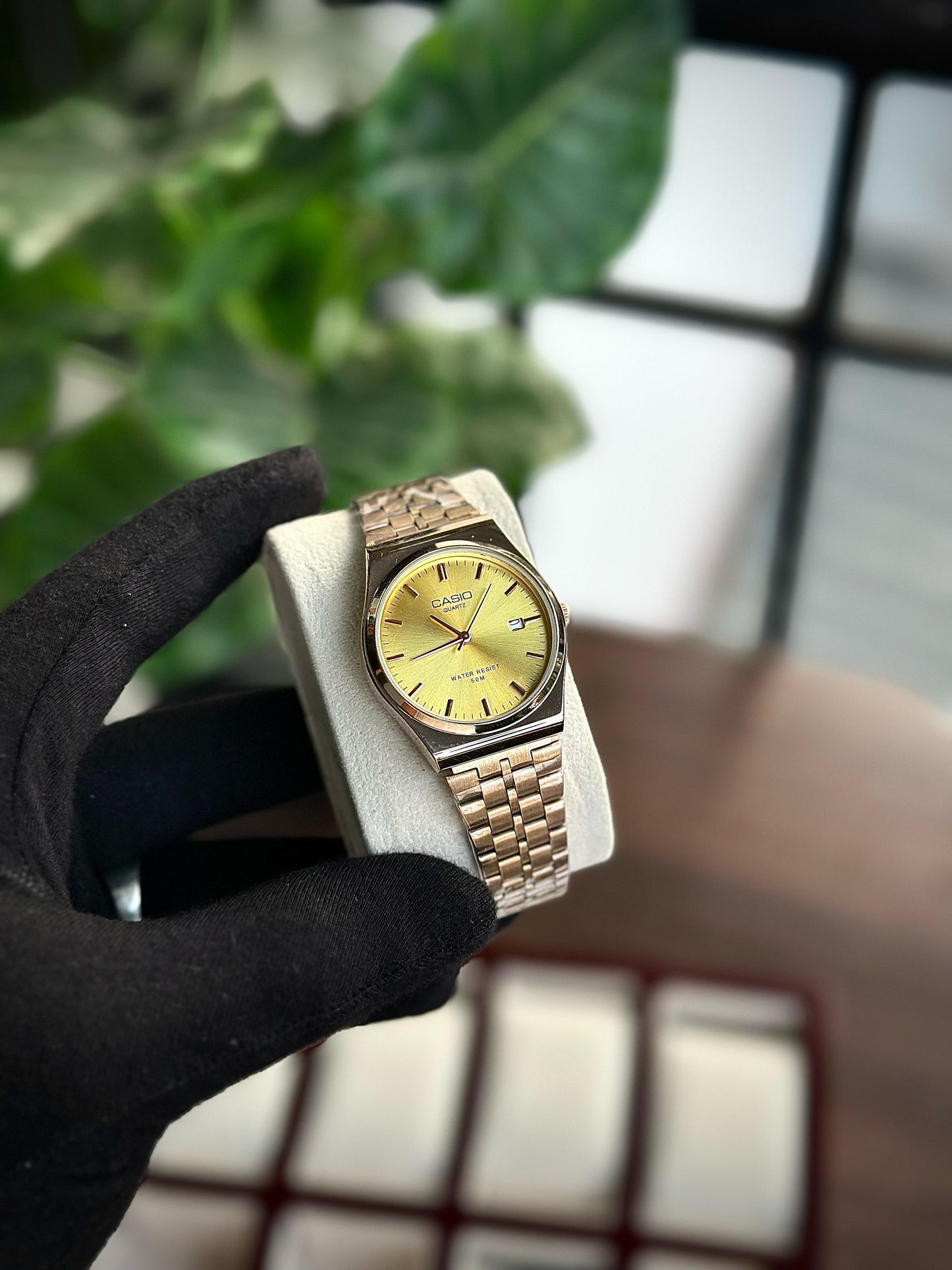 Casio rose gold