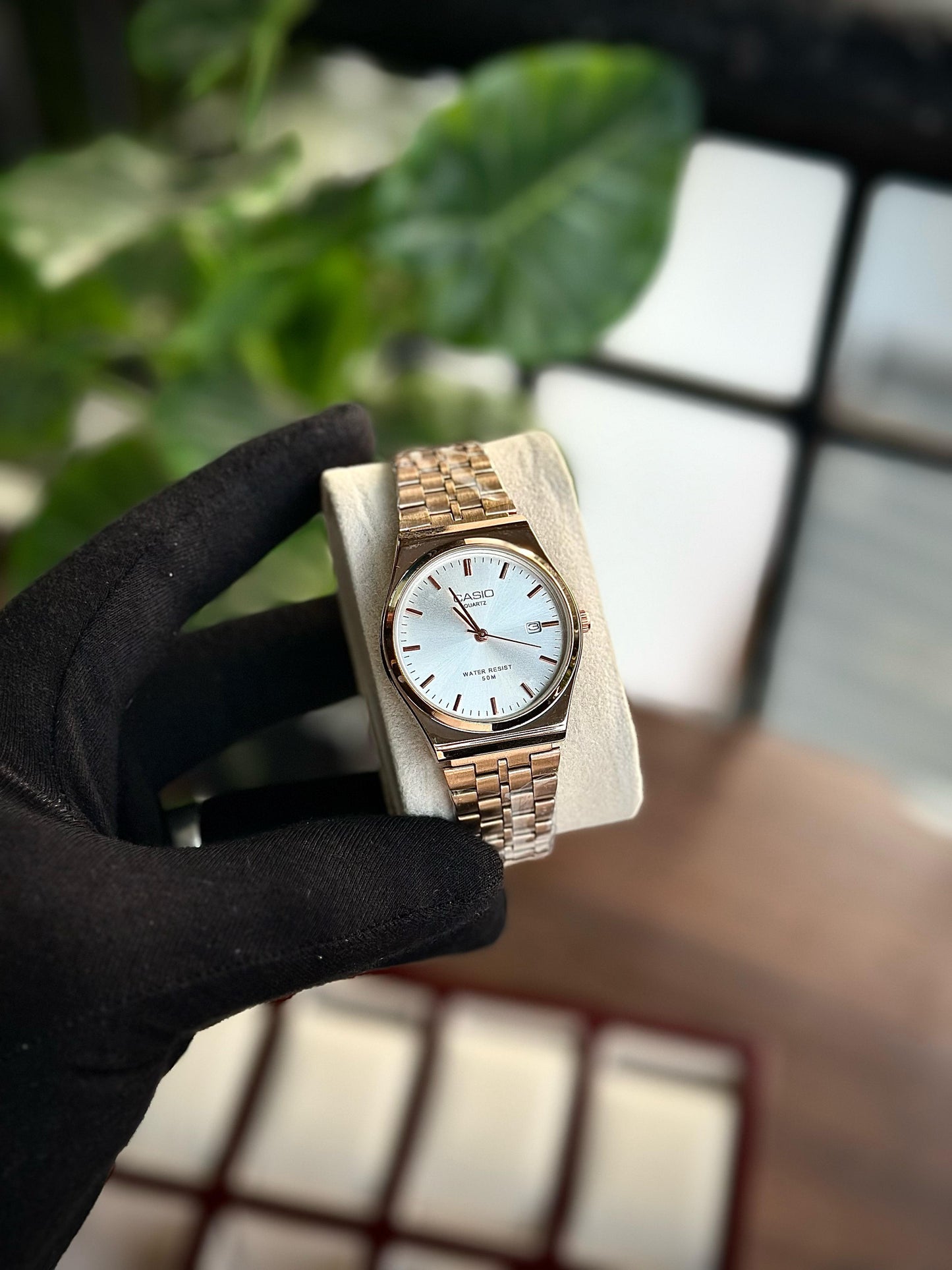 Casio rose gold